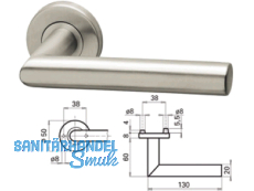 Lochteil 2554-LT/648KUFH 8,5 mm Edelstahl