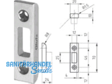 Bolzenschlieblech B 1131 Radius 1,5 mm Falz 20 mm 400791