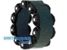 LINK-SEAL Ringraumdichtung 525 TYP S 316  EPDM  Schrauben/Muttern V4A