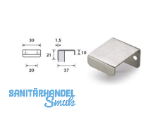 Mbelgriff Narni Lnge = 30 mm Lochabstand =  20 mm Edelstahl 9995574