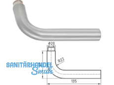 Drckerlochteil Commercial 5077  8,5 mm Edelstahl 400004