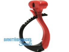 Kabelbinder wieder lsbar Gr. L 45-74mm schwarz/rot