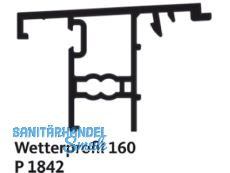 Wetterprofil GU VEKA Slide Gr. 67 EV 1 9-45720-67-0-1