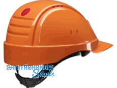 Bauschutzhelm mit UV-Indikator 3 M orang G3000  Ratschenverschluss