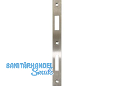 Schmidt`s Schliessblech E-Sat. gerade fr NEMEF Portalschlsser 225x24x3 mm