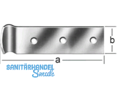 Schliehaken gekrpft 112 x 30 mm  verzinkt 000009030Z