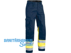 Warnschutz Bundhose marine/gelb Gr.C48 HIGH VIS 1564-1811-8933