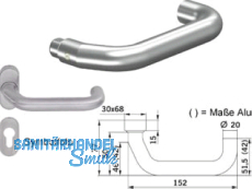 Drckerlochteil PLUS 8100V Alu F1 9 mm Vierkant 90050060393