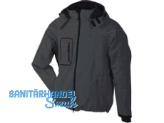 Winter Softshell Jacke Herren JN 1000 Nr. 02.1000 schwarz GR.L