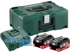 Metabo Basic-Set 2x8.0 Ah LiHD + ASC Ultra + ML