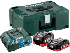 Metabo Akku Basic-Set LiHD 1x4.0 + 1x5.5 + ML