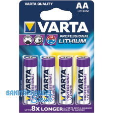 VARTA Batterie Professional Lithium LR6/AA 1.5V (4St)