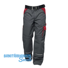 FRISTADS/KANSAS Bundhose Icon grau/rot Gr.48 65% PE/ 35% BW