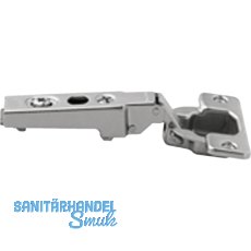 BLUM CLIP Standardscharnier 100, gerade, mit Feder, Schrauben