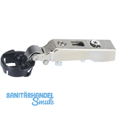 HETTICH INTERMAT Eckanschlag 9904-T1, KR-1, W. 95, Zinkdruckg.vern.