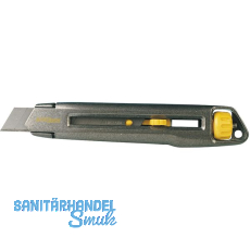 STANLEY Interlock Messer mit 18 mm Abbrechklinge und Klemm System