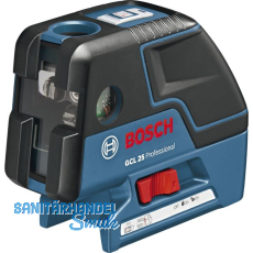 BOSCH Punktlaser (Kombilaser) GCL 25 IP54