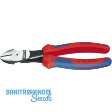 KNIPEX Kraft-Seitenschneider mit Feder DIN 5749 2K-Griff Lnge 180 mm