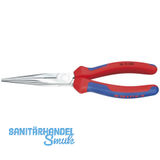 KNIPEX Langschnabelzange DIN 5745 gerade 2K-Griff Lnge 200 mm