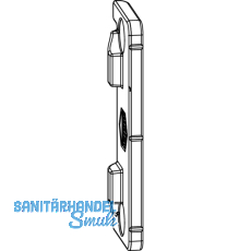 MACO Anpressverschluss verdeckt, Rahmenteil, Eurofalz FT20 9V (98265)