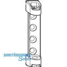 MACO Scherenlager PVC, 7 mm Tragezapfen, 120 kg, wei (204779)