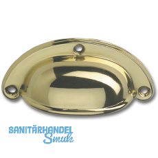 Muschelgriff Shell Breite 79 mm, Hhe 35 mm, Eisen antik