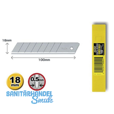 Olfa Ersatzklingenbox mit 18 mm Abbrechklingen ( 10 Stck )