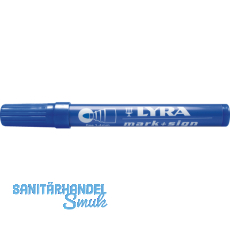 LYRA Permanent-Marker 111 Strichbreite 2-6 mm blau schrge Spitze