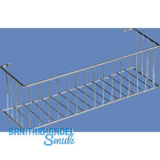 VAUTH-SAGEL STANDARD Putzmittelkorb 332 x 100 x 105 mm, Stahldraht RAL 9006