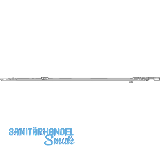 ROTO NT/NX Mittelverschluss mehrteilig 1V L=200 mm silber kuppelbar