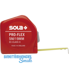 SOLA Rollbandma Pro-Flex 5 m EG-Prfzeichen Genauigkeit II