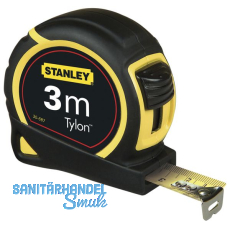 STANLEY Rollbandma Tylon 3 m EG-Prfzeichen Genauigkeit II