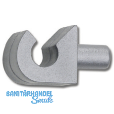 Schuhrostclip Dbelzapfen  5 mm, Kunststoff silber