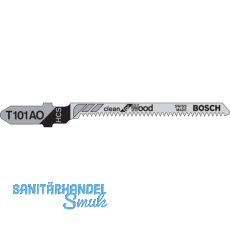 BOSCH Stichsgebltter T101AO (5 St) clean for wood