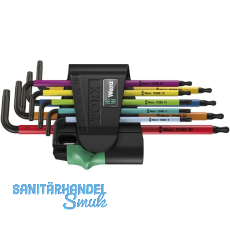 WERA Torx Stiftschlssel-Satz lang Multicolour 967 SPKL/9 9-teilig