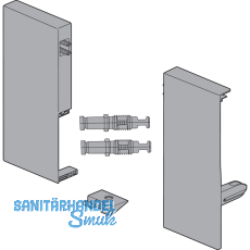 BLUM ANTARO Tandembox BLUM Fronthalter H D KS Seidenwei