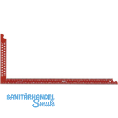 SOLA Zimmermannswinkel ZWCA rot mit Anreilcher Schienenlnge 600 mm