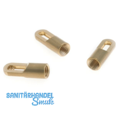 Zugkopf-Satz mit sen Messing zu Kati-Blitz Compact  6 mm Inhalt 3 Stck