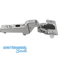 BLUM CLIP Standardscharnier 100, 9,5mm gekrpft, mit Feder, Einpressen