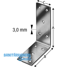 SIMPSON Winkelverbinder ABB 40390 feuerverzinkt