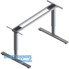 Steh- Sitzgestell BETA B/HE 5 elektrisch verstellbar,H 688-1188mm,RAL9006