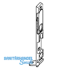 Kantenriegel MACO-MULTI fr 4 mm Falzluft, unten, Stahl verzinkt silberfrbig