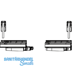 MACO SKB-S/SE Grundkarton Laufwagen,  Schema A und C, 160 kg, rechts (455799)