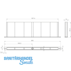 Profilkanal FRESH 33, Kunststoff RAL 9016