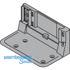 BLUM SERVO-DRIVE Aufnahmewinkel 1-fach, 95x83, KS RAL 7037 staubgrau