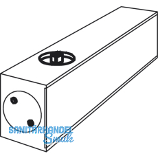 Trschlieer TS 72, EN 2-4, o. Gestnge, Flgelb. -1100 mm, silber