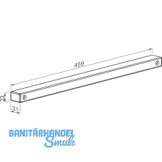 Gleitschiene B ohne Hebelarm fr TS 31