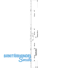 MFV-Schloss GU Secury R4 DIN, DM 65 mm,Stulp 2285 x 20 x 3 mm eckig,silberfrbig