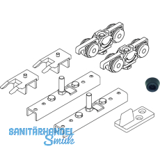 Beschlagset HELM 73 minimale Einbauhhe, ohne Laufschiene
