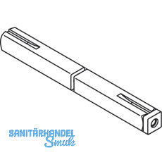 HEWI Drckerstift geteilt 72.3 R - VK 9 mm, 9,1-19 x 19,1-29 mm, Stahl verzinkt